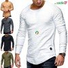Male Slim Fade Resistant Basic Shirt 